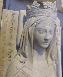 France Paris - St Denis Berthe 783 effigy 1263-4